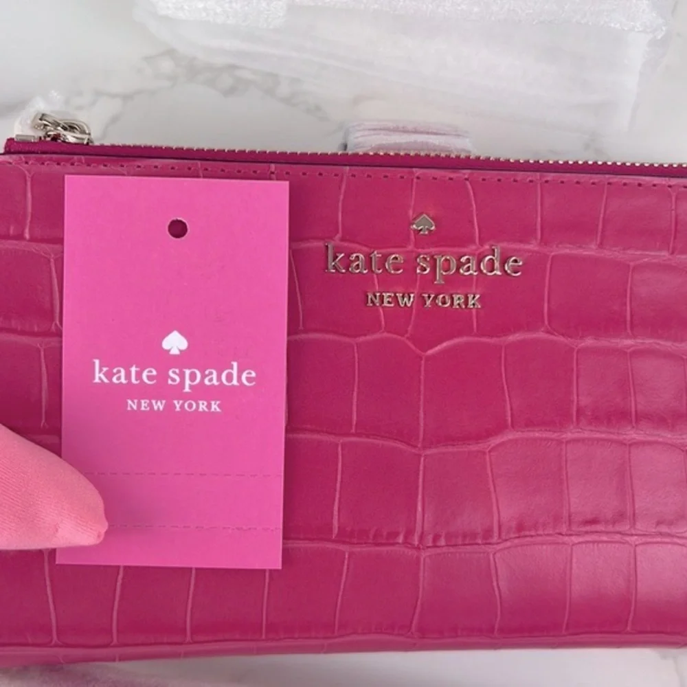 kate spade slim croc